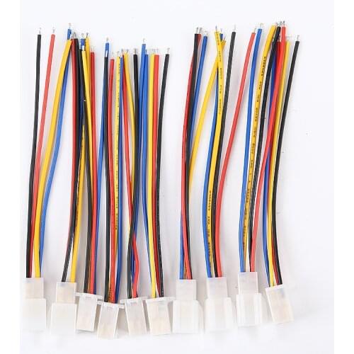 5pcs 2/3/4 Pin Plug Car Terminal Wire Connector 2.8mm Block Socket Male+Female For Motorcycle Car