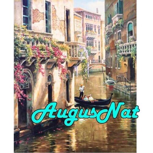 5d diy full drill diamond painting venice city daimond embroidery scenery pebble beads puzzle picture diamant mosaic sticker art