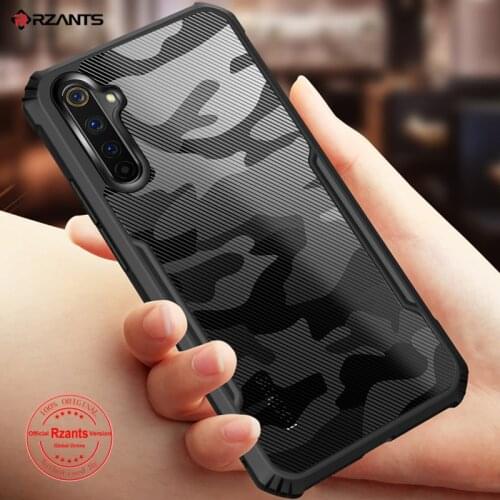Rzants For Realme 6 6 Pro 5 5s 5i 6i 5 Pro 7 7 Pro Narzo C15 Case Hard [Blade] Shockproof Slim Crystal Clear Cover funda Casing