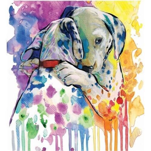 Dalmatian dog 5D DIY Diamond Painting couple dog 3D Embroidery bead Cross Stitch Full drill Mosaic Decor Perfect Christmas Gift