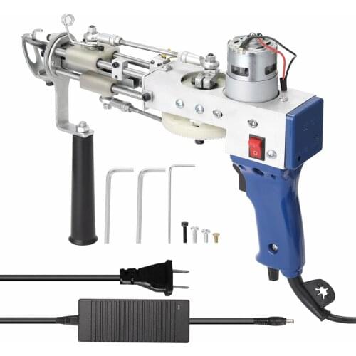 Electric Carpet Tufting Weaving Machine Flocking Device Cut-Pile Loop-Pile Knitting Professional Industrial Embroidery Tool
