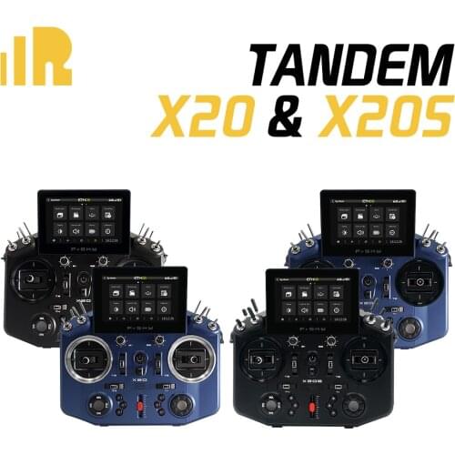 FrSky Tandem X20/X20S High precision hall gimbal Transmitter Built-in 900M/2.4G Dual-Band Internal RF Module with R8 Pro/ R9MX