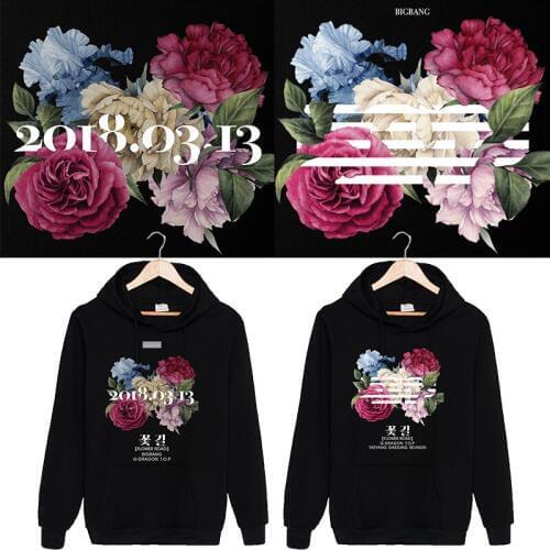 HLqH Men's Hoodies With Flowers