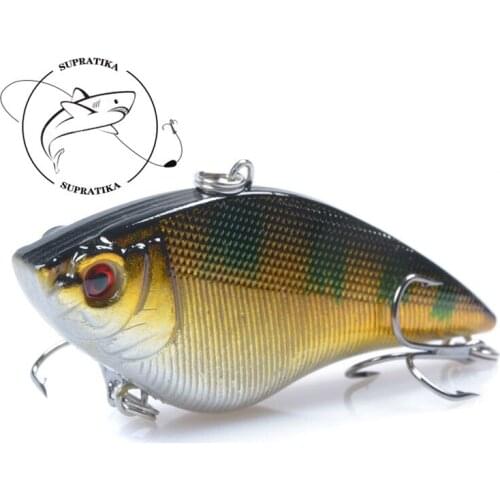 16g/7cm Artificial VIB Anti-Corrosion Bionic Fishing Lure Hard Bait 3D Eyes Diving Depth 0.5-2.5 Meters Plastic Fishing Bait