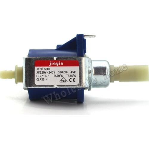 JYPC-5B01 AC 220V - 240V 45W 9bar 2/1 min Electromagnetic Solenoid Water Pump for Coffee machine ,electric iron,garment steamer