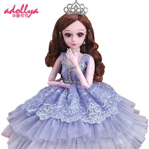 Adollya BJD Doll Accessories Fashion Lace Dress Clothes for Doll Canonicals Dress Skirt Clothes Suit Suitable for 1/3 Doll