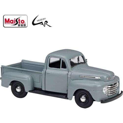 Maisto 1:25 1948 Ford F-1 Pickup Model Car Simulation Alloy Racing Metal Toy Car Children Toy Gift Collection
