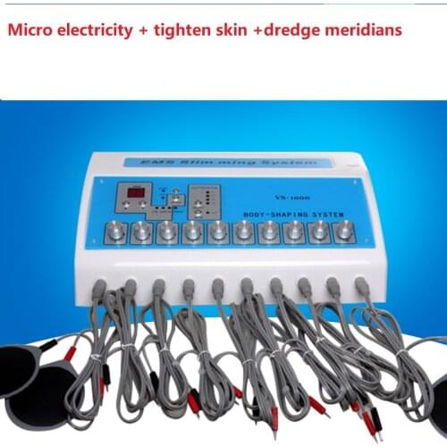 Dredge meridian Micro-current Patch weight-loss instrument beauty salon household Massage weight-loss instrument