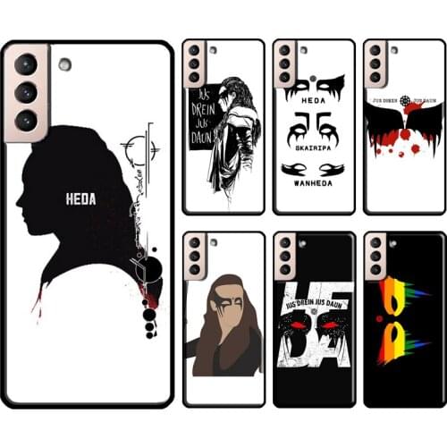 Heda Lexa The 100 TV Show Soft Case For Samsung Galaxy S21 S20 FE Note 20 Ultra Note 10 S8 S9 S10 Plus Phone Cover
