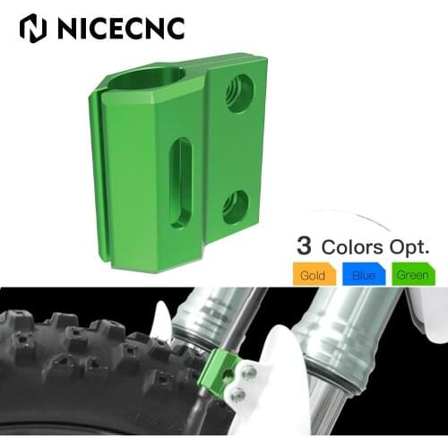 NICECNC Brake Line Hose Cable Clamp Holder Guide For Kawasaki KX65 KX85 KX 85 KX100 KX125 KX 250 KX250F KX250 KX450 KX450F KX