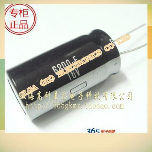 New motherboard aluminium electrolytic capacitors 6800 uf / 16 v x32mm upright 16 * 16 and 32 mm 3