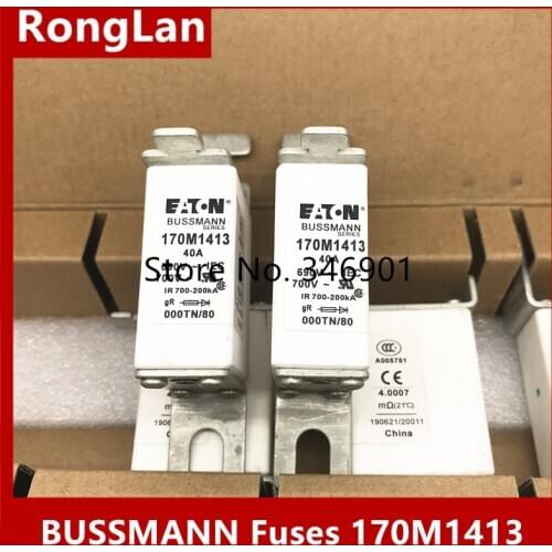 [SA]United States BUSSMANN Fuses 170M1411 170M1412 170M1413 170M1414 170M1415 170M1416 170M1417 80A 100A 690V fuse--5PCS/LOT