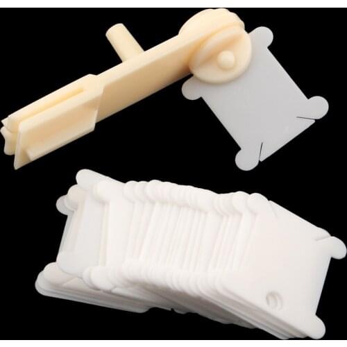 Hand Operated Yarn Wool Thread Winder Holder Machine Tool with 30 Pieces