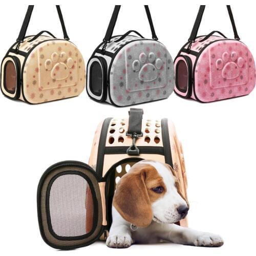 Pet Dog Bag Outdoor Portable Pet Breathable Shoulder Bag Handbag Space Cats Dogs Backpack Folding Travel Shoulder Bag Cats Dogs