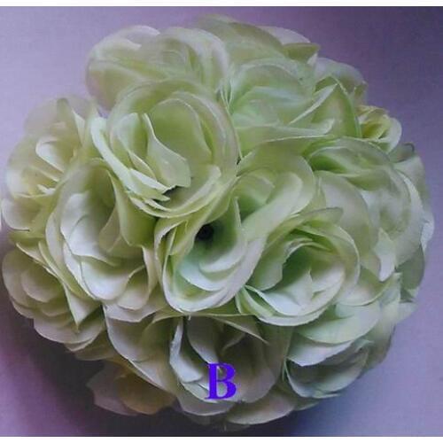 SPR light green rose plastic center wedding flowers balls decorations-15cm ,factory directly sales