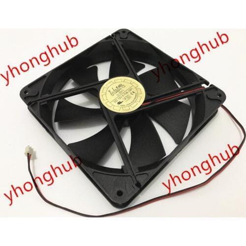YATE LOON D14BH-12 DC 12V 0.70A 140x140x25mm Server Cooling Fan