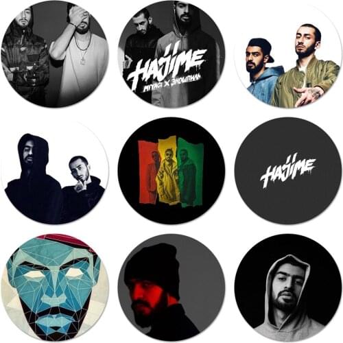 Miyagi & Endshpiel Icons Pins Badge Decoration Brooches Metal Badges For Backpack Decoration