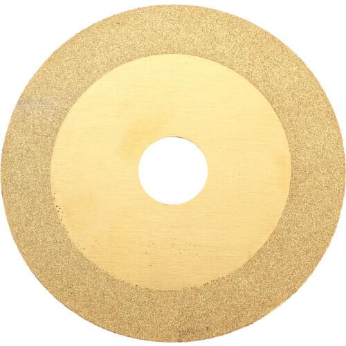 100mm/4 Inch Titanium Coated Diamond Cutting Disc Circular Saw Blades For Dremel Rotary Tool Cutter Disc For Metal Power Tools