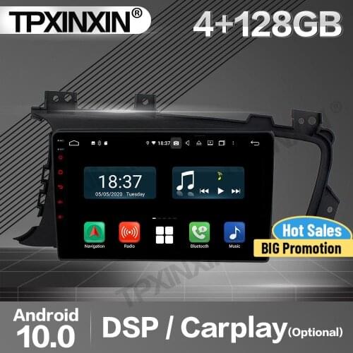 4+128G Carplay Car Radio 2 Din Stereo Receiver Android For Kia K5 Optima 2015 IPS GPS Navigation Player Audio Recorder Head Unit