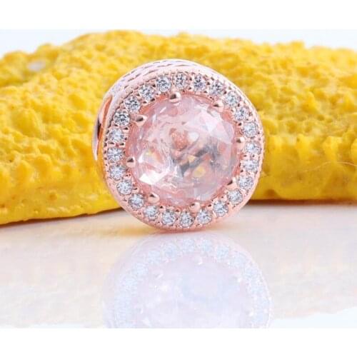 Authentic 925 Sterling Silver New Cut Out And Shining Heart Cats Eye Beads Fit Original Pandora Bracelet For Women Diy Jewelry