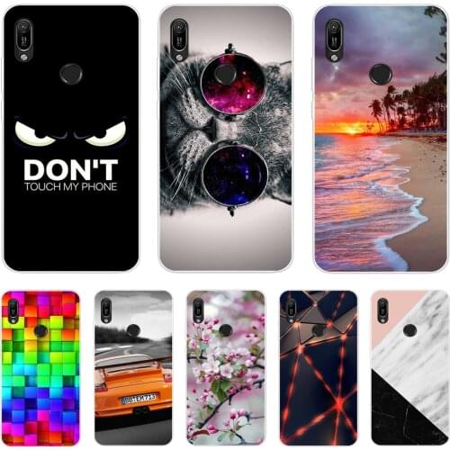 For Huawei Y6 2019 Case Silicon Soft TPU Phone Case For Coque Huawei Y6 2019 Case Cover Y 6 2019 Fashion bumper Fundas