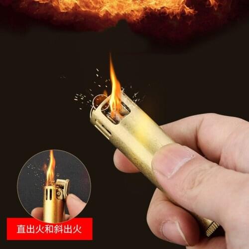 Honest old style personality retro kerosene lighter creative nostalgic old style windbreak new style
