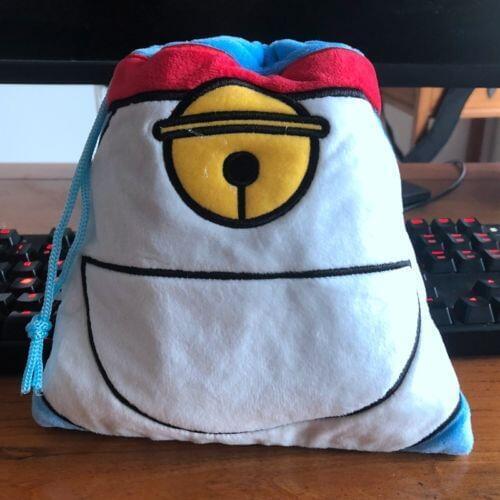 Doraemon Anime Drawstring Bags Plush storage handbags makeup bag Coin Purses Unisex NEW