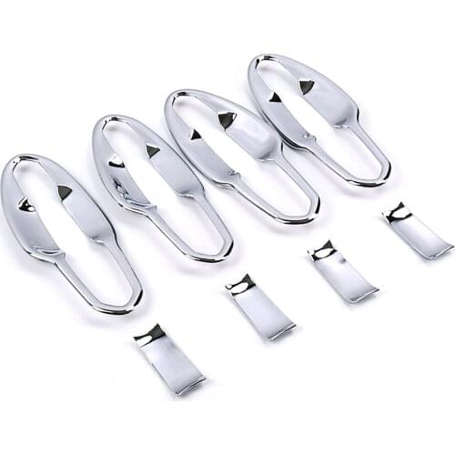Chromium Styling For Cadillac XT5 2016 2017 2018 2019 2020 Chrome Exterior Side Door Handle Bowl Cover Moulding Trim