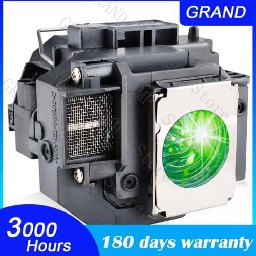 NEW Compatible projector lamp bulb EB-S9 EB-S92 EB-W10 EB-W9 EB-X10 EB-X9 EB-X92 for ELPLP58 /V13H010L58 with housing GRAND