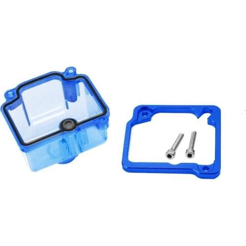 Transparent oil cup for lower cover of PWK carburetor