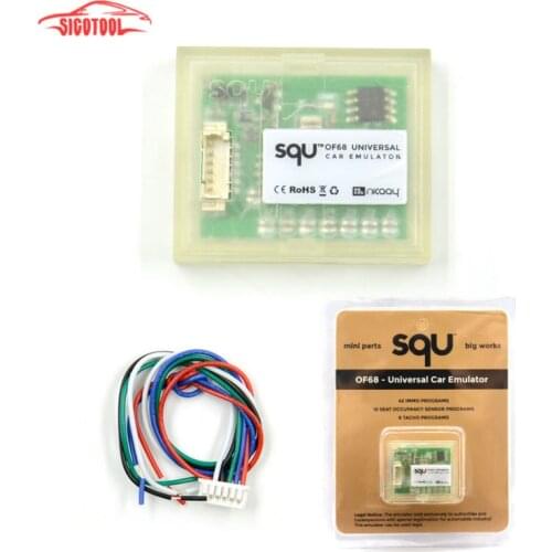 SQU OF68 Universal Car Emulator SQU OF68 Car Emulator Signal Reset Immo Programs Place ESL Diagnostic Seat Occupancy WITH of80