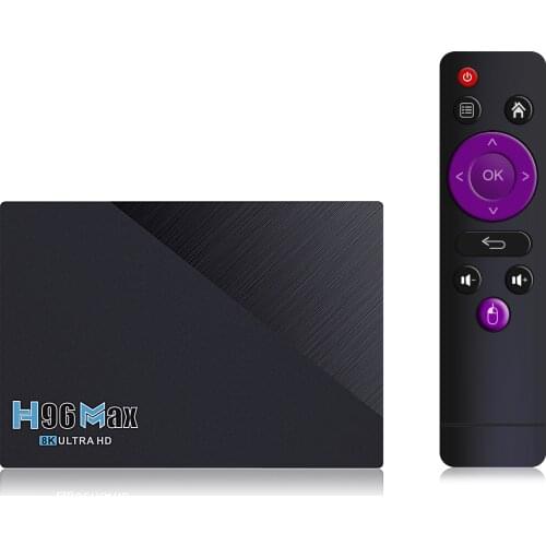 Android 11 TV BOX H96 MAX RK3566 8K Gigabit Ethernet 8GB 64GB Dual WIFI Media Player