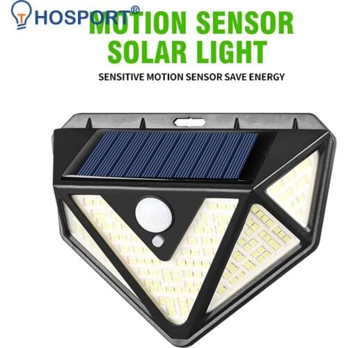 2PCS 166LED Solar Powered Wall Light Outdoor 3 Modes PIR Motion Sensor Emergency Waterproof Security Lamp Garden Decoration