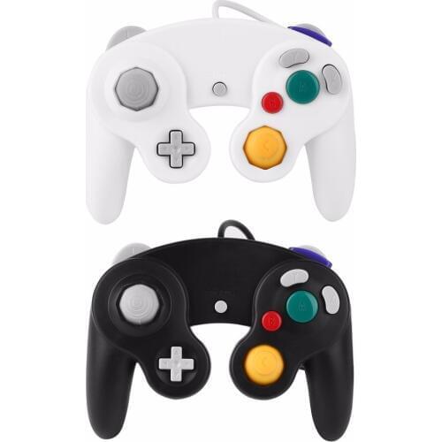 High quality Wired Game Shock JoyPad Vibration For Nintendo for Wii GameCube for NGC Controller for Pad Promotion