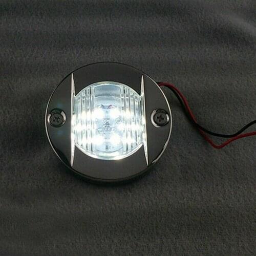 2Pcs Boat Ligh DC 12V Marine Boat Transom LED Stern Light Turn Signal Lighting Tail Lamp Yacht Waterproof Accessories