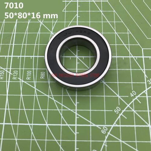 2021 Sale Special Offer Axk 1pcs 7010 7010c 2rz P4 50*80*16 Mm Sealed Angular Contact Bearings Speed Spindle Cnc