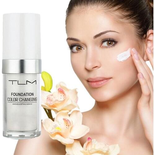 30ml TLM Color Changing Foundation Liquid Base Makeup Change To Your Skin Tone By Just