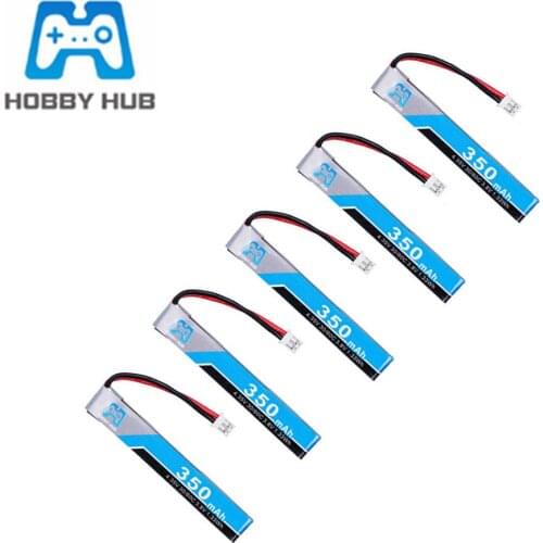 5pcs 1S 3.8V 350mAh 30C/60C 4.35V HV PH2.0 Lipo Battery for US65 UK65 UR65 Mobula7 Snapper6/7/8 RC Whoop Drone