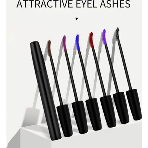 Colourful Waterproof Mascara Curling Thick Eyelash Extend Mascara Eyes Makeup Lengthens Eye Lash Black Mascara Eye Cosmetic