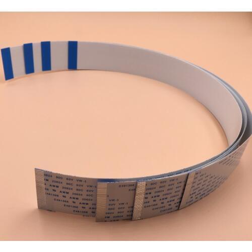 Inkjet printer JHF Vista Leopard head cable 30pins 420mm / Konica KM512 printhead data cable 8pcs