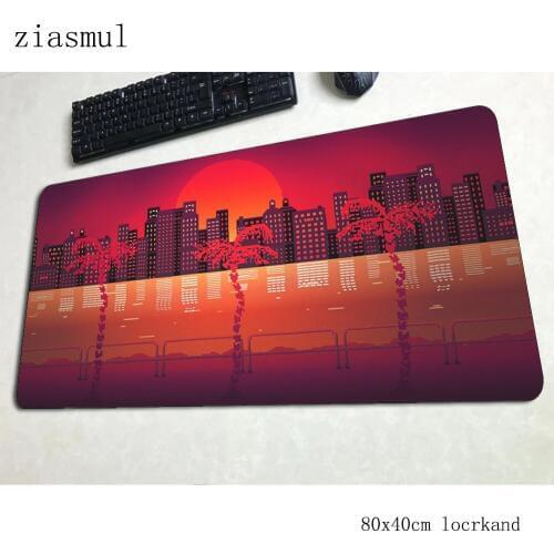 Hotline miami mats 800x400x3mm cool new gaming mouse pad big keyboard mousepad Adorable notebook gamer accessories padmouse mat