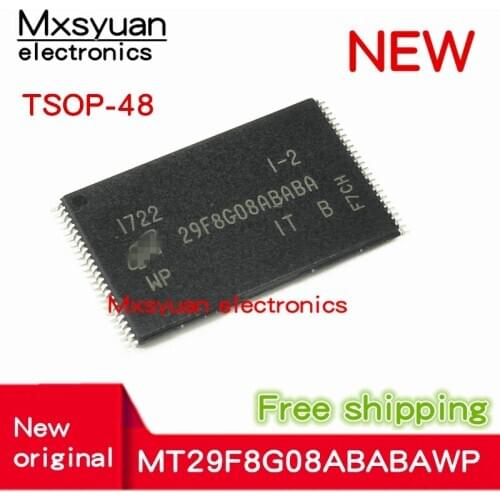 2pcs~10pcs/LOT 29F8G08ABABA MT29F8G08ABABAWP-IT:B TSOP48 MT29F8G08ABABAWP IT B MT29F8G08ABABA TSOP48 New original flash memory