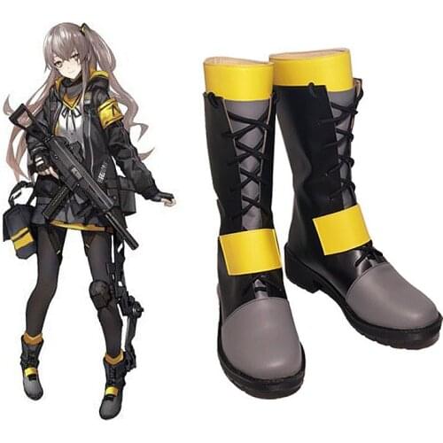 Game Girls Frontline ump45 Cosplay Shoes Women Unisex Custom Made Long Boots Costume Shoe Carnival Handmade shoes Accessories