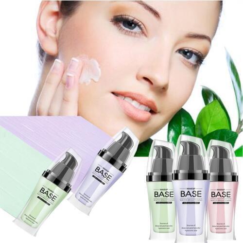 Base Face Liquid Foundation Cream Full Coverage Concealer Oil-control Easy to Wear Soft Face Makeup Foundation