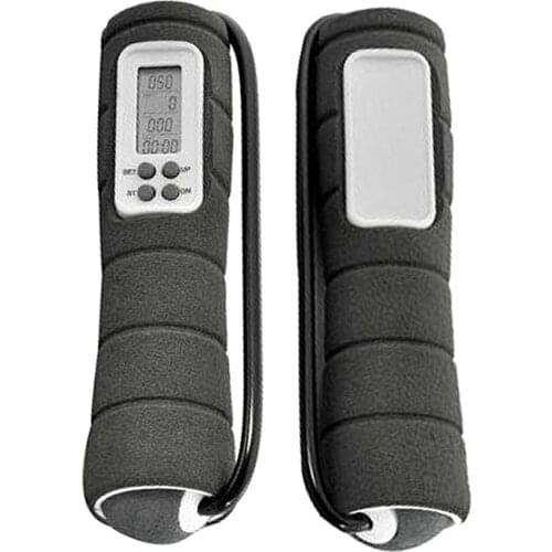 Portable Fitness Calories Skipping Rope Wireless Digital Cordless Jump Rope