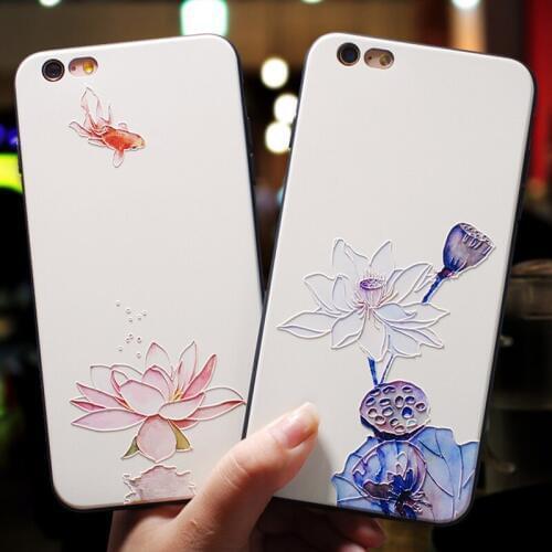 Simple Embossed Phone Case for iPhone 11 12ProMax XS MAX XR Capa Soft TPU Back Cover for iPhone X 8 7 6S 6 Plus Cases Coque