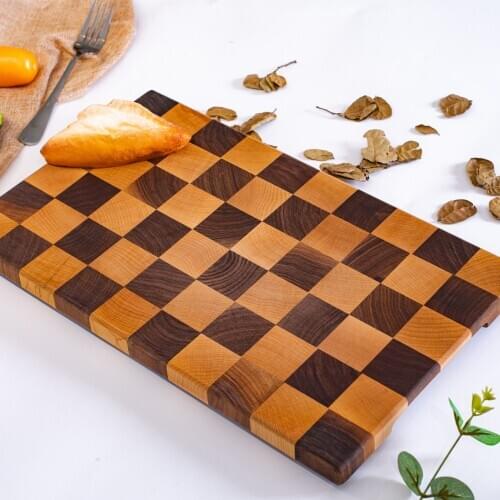 Solid wood cutting board