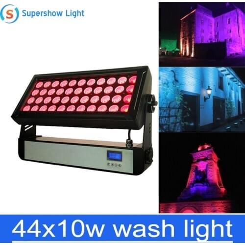 LED Light Stage 44x10w 4in1 RGBW Waterproof Wall Washer Flood Lights for Building Wash Effect