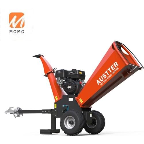 TUV Rheinland CE(MD/EMC/NOISE) 15HP 420cc Gasoline Engine Powered ATV Drum Wood Chipper Shredder Machine/Wood Chipper