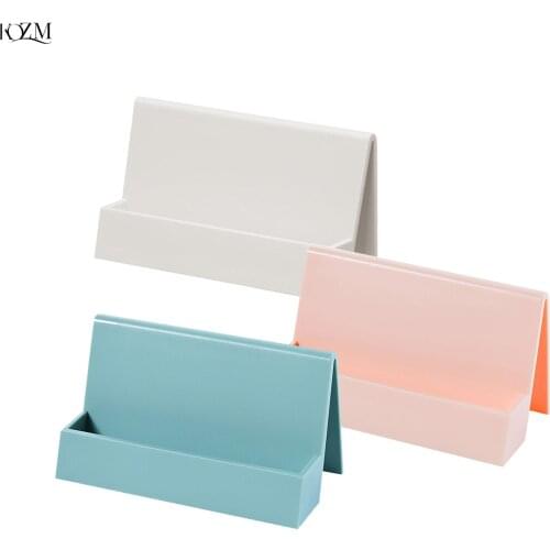 3 Pack Business Card Holder - Colorful Card Display Stand For Name Card, Busines